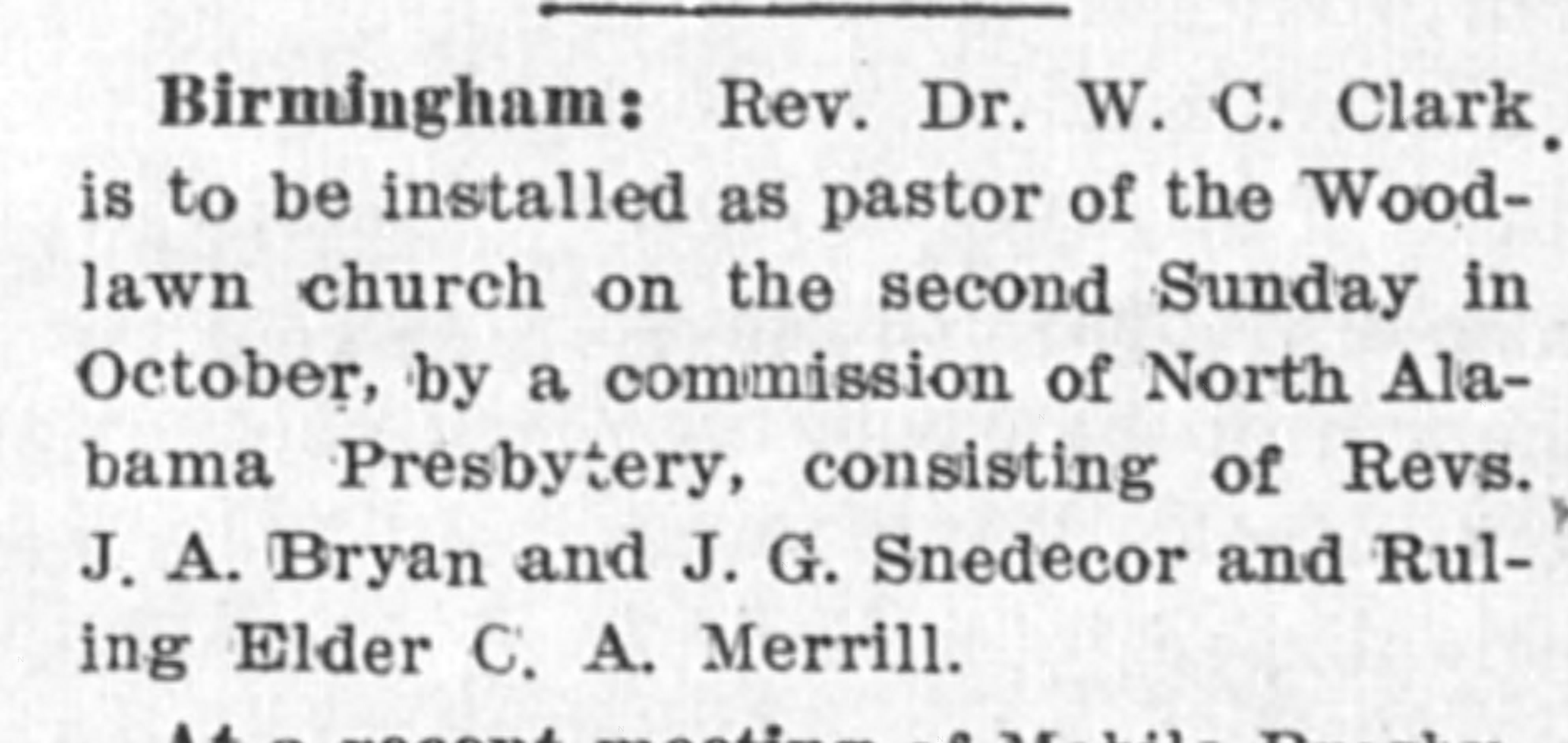 Woodlawn Installation